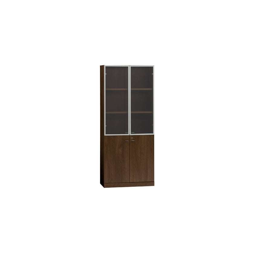 5-story Glass door Cabinet